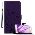 Miniatyrbillede 1 af 8: LG K7 2016 Pungetui Cover Blomster ()