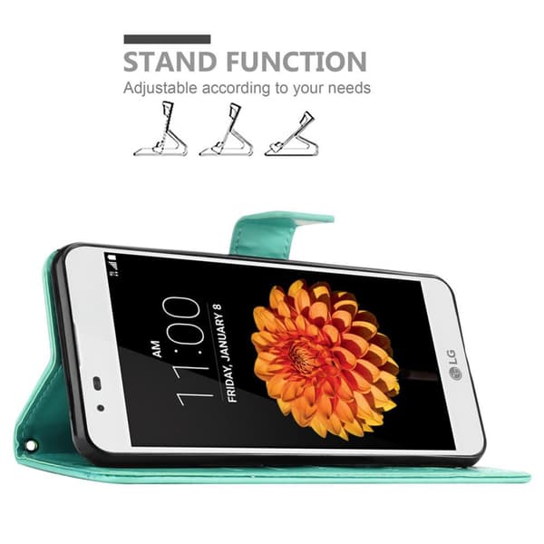 LG K7 2016 Pungetui Cover Blomster ()