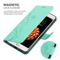 Miniatyrbillede 5 af 8: LG K7 2016 Pungetui Cover Blomster ()