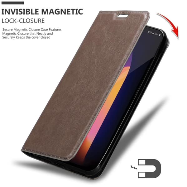 LG V60 ThinQ Suojakotelo Suojakuori Lompakkokotelo Matkapuhelinkotelo jossa magneettisuljenta, jalusta-toiminto ja korttitasku