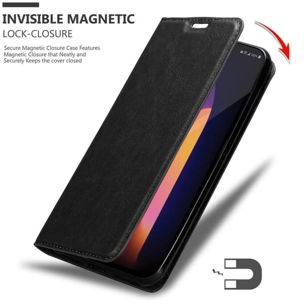 LG V60 ThinQ Suojakotelo Suojakuori Lompakkokotelo Matkapuhelinkotelo jossa magneettisuljenta, jalusta-toiminto ja korttitasku