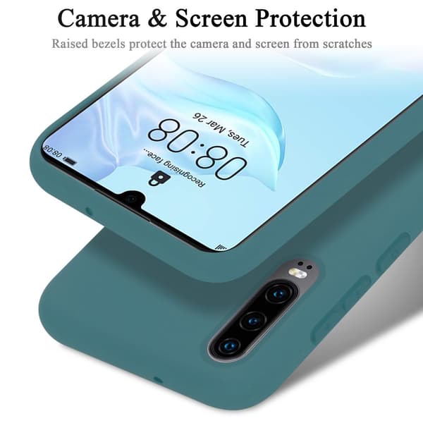 Huawei P30 Suojakotelo Suojakuori valmistettu joustavasta TPU-silikonista