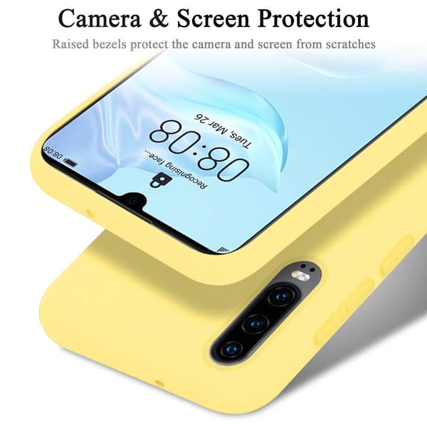 Huawei P30 Suojakotelo Suojakuori valmistettu joustavasta TPU-silikonista