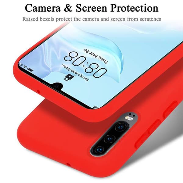 Huawei P30 Suojakotelo Suojakuori valmistettu joustavasta TPU-silikonista