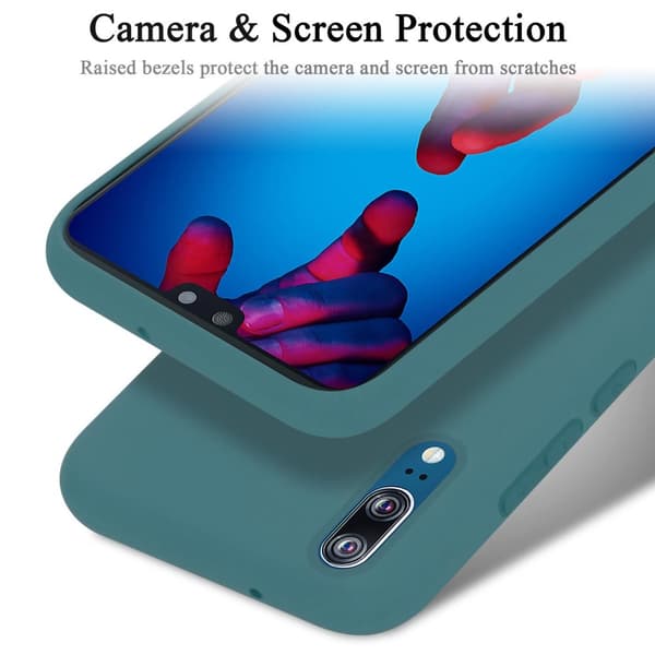 Huawei P20 Suojakotelo Suojakuori valmistettu joustavasta TPU-silikonista