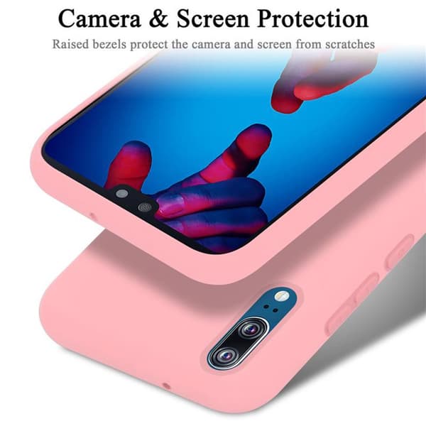 Huawei P20 Skal Fodral av flexibelt TPU-silikon Case Cover