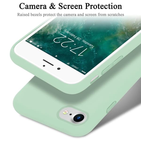 Deksel til iPhone 7 / 7S / 8 / SE 2020 Silikondeksel TPU Case Cover