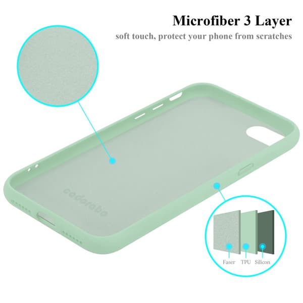 Deksel til iPhone 7 / 7S / 8 / SE 2020 Silikondeksel TPU Case Cover