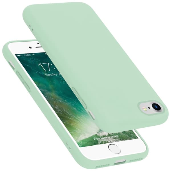 Deksel til iPhone 7 / 7S / 8 / SE 2020 Silikondeksel TPU Case Cover