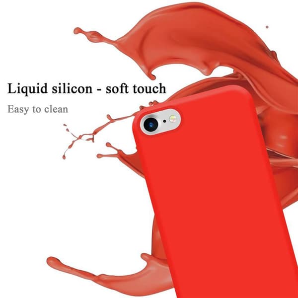 Deksel til iPhone 7 / 7S / 8 / SE 2020 Silikondeksel TPU Case Cover