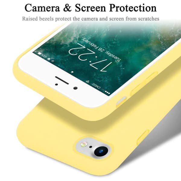 Deksel til iPhone 7 / 7S / 8 / SE 2020 Silikondeksel TPU Case Cover