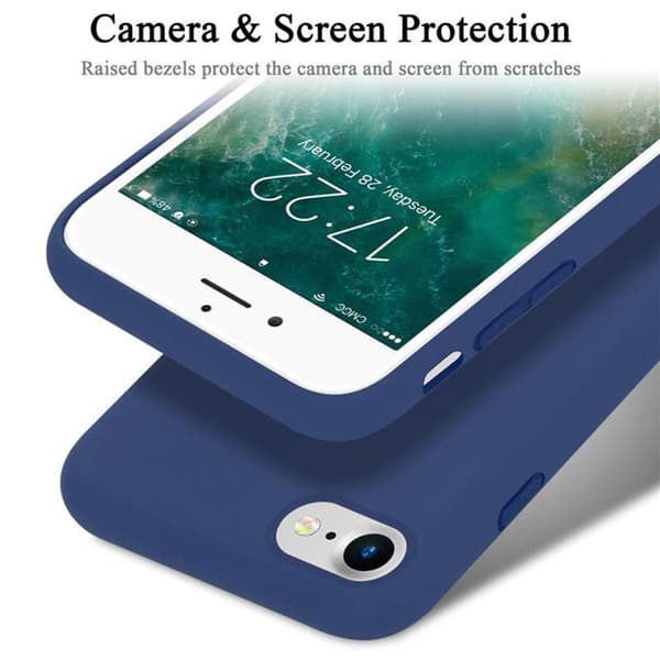 Deksel til iPhone 7 / 7S / 8 / SE 2020 Silikondeksel TPU Case Cover