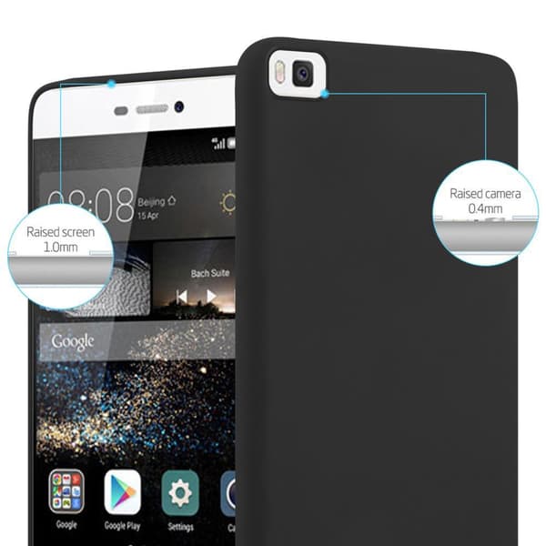 Huawei P8 Skal Fodral Case Cover Mobilskydd av flexibelt TPU-silikon