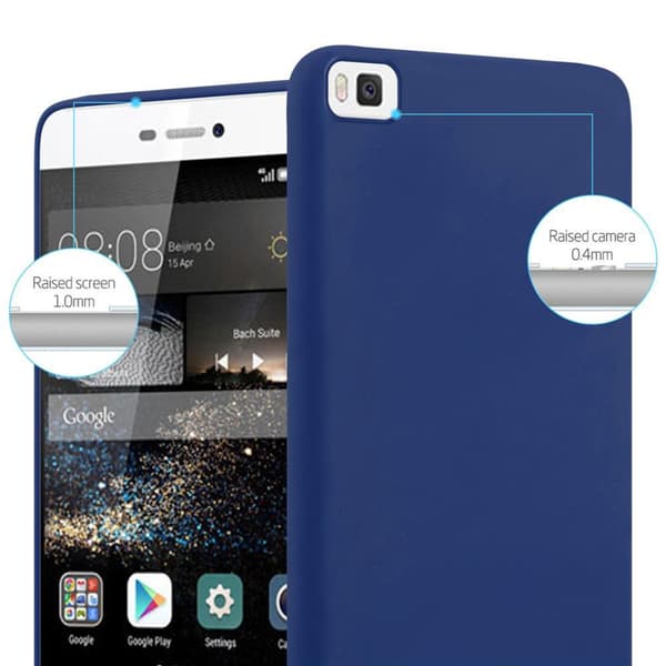 Huawei P8 Skal Fodral Case Cover Mobilskydd av flexibelt TPU-silikon