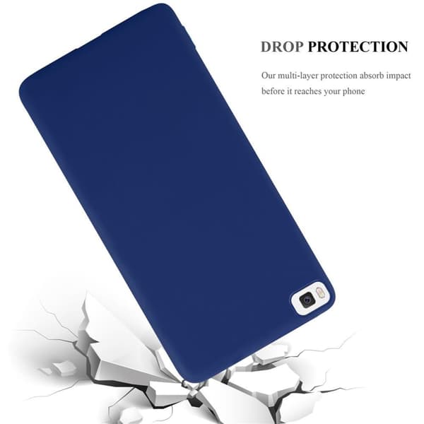 Huawei P8 Skal Fodral Case Cover Mobilskydd av flexibelt TPU-silikon