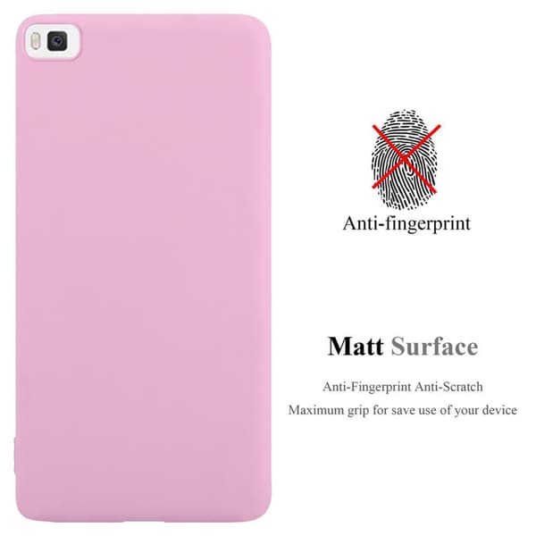 Huawei P8 Skal Fodral Case Cover Mobilskydd av flexibelt TPU-silikon