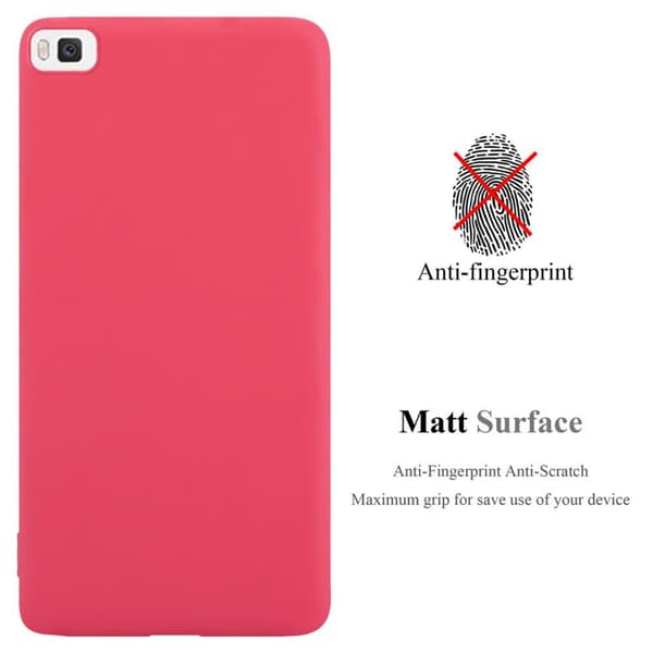 Huawei P8 Skal Fodral Case Cover Mobilskydd av flexibelt TPU-silikon