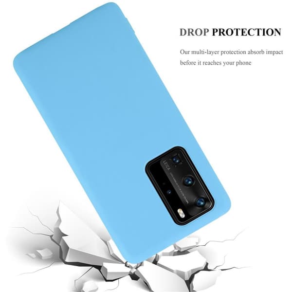 Huawei P40 PRO / P40 PRO+ Skal Fodral Case Cover Mobilskydd av flexibelt TPU-silikon