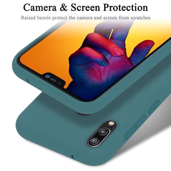 Huawei P20 LITE 2018 / NOVA 3E Skal Fodral av flexibelt TPU-silikon Case Cover