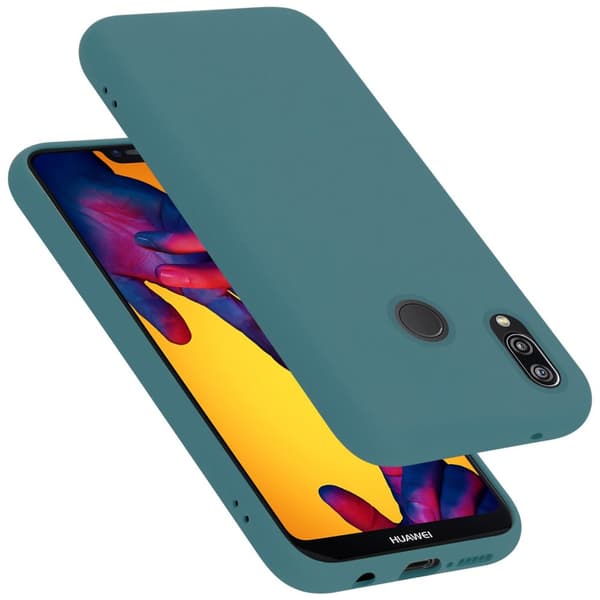 Huawei P20 LITE 2018 / NOVA 3E Skal Fodral av flexibelt TPU-silikon Case Cover