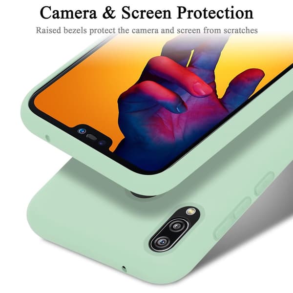 Huawei P20 LITE 2018 / NOVA 3E Skal Fodral av flexibelt TPU-silikon Case Cover