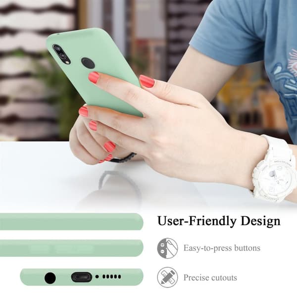 Huawei P20 LITE 2018 / NOVA 3E Skal Fodral av flexibelt TPU-silikon Case Cover