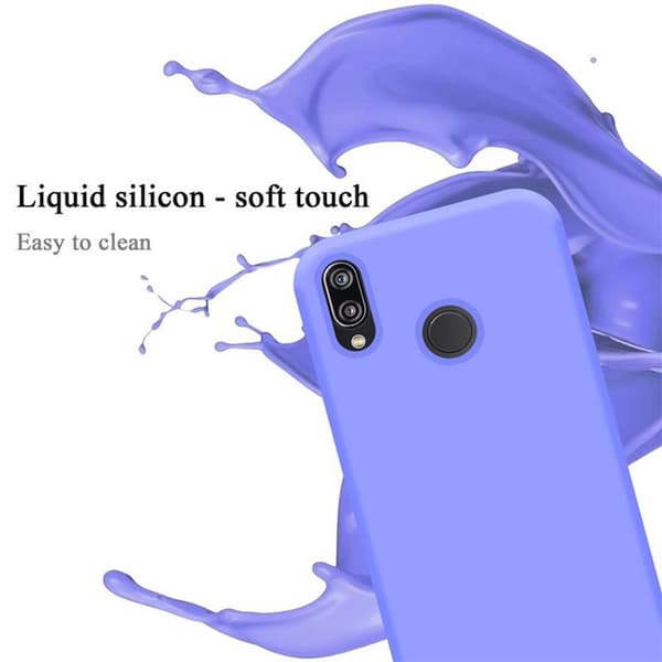 Huawei P20 LITE 2018 / NOVA 3E Skal Fodral av flexibelt TPU-silikon Case Cover
