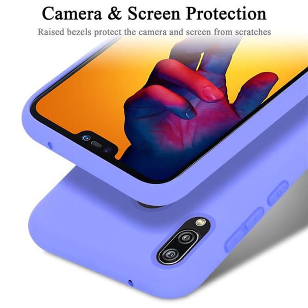 Huawei P20 LITE 2018 / NOVA 3E Skal Fodral av flexibelt TPU-silikon Case Cover