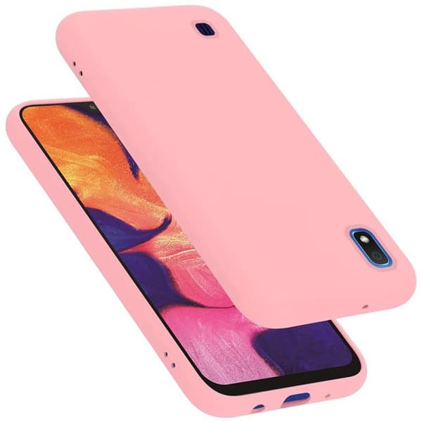 Deksel til Samsung Galaxy A10 / M10 Silikondeksel TPU Case Cover LIQUID ROSA