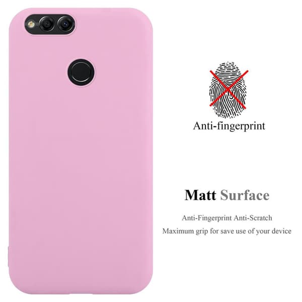 Honor 7X Skal Fodral Case Cover Mobilskydd av flexibelt TPU-silikon