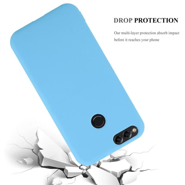 Honor 7X Skal Fodral Case Cover Mobilskydd av flexibelt TPU-silikon