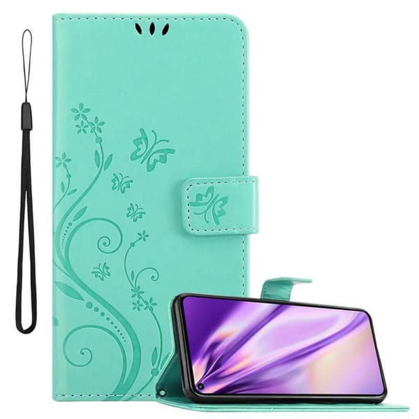 Honor 20 PRO Suojakotelo Suojakuori Lompakkokotelo Matkapuhelinkotelo Kukat jossa on magneettisuljenta, jalusta-toiminto ja korttipaikat