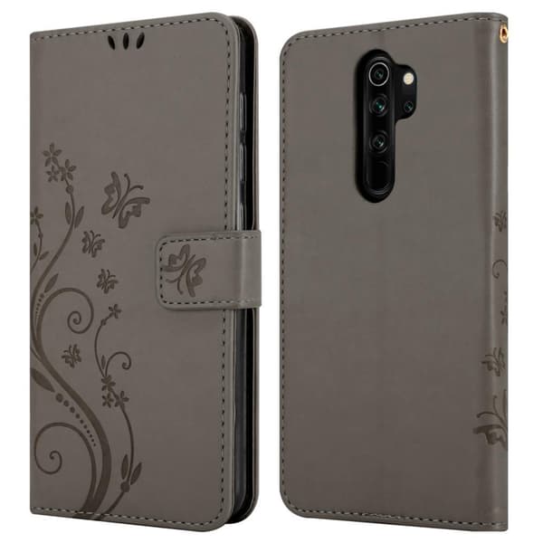Xiaomi RedMi NOTE 8 PRO Suojakotelo Suojakuori Lompakkokotelo Matkapuhelinkotelo Kukat jossa on magneettisuljenta, jalusta-toiminto ja korttipaikat