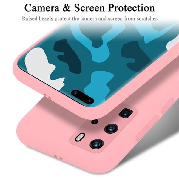 Huawei P40 PRO / P40 PRO+ Skal Fodral av flexibelt TPU-silikon Case Cover
