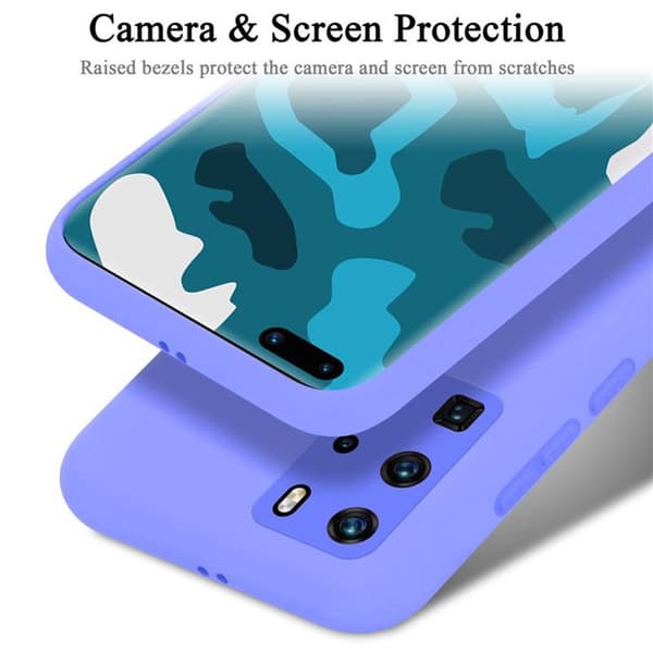 Huawei P40 PRO / P40 PRO+ Skal Fodral av flexibelt TPU-silikon Case Cover