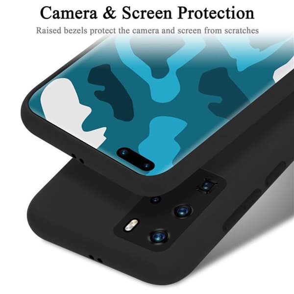 Huawei P40 PRO / P40 PRO+ Skal Fodral av flexibelt TPU-silikon Case Cover