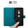 Miniatyrbillede 5 af 8: Sony Xperia XZ3 Pungetui Cover Blomster ()