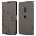 Miniatyrbilde 7 av 8: Deksel til Sony Xperia XZ3 Lommebokdeksel i blomster design med magnetisk lukking, stativfunksjon og kortplasser