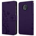 Miniatyrbild 8 av 8: Motorola MOTO G6 PLUS Skal Fodral i blomdesign Mobilskydd Case Cover med magnetisk stängning, ståfunktion och kortplatser