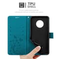 Miniatyrbilde 11 av 11: Deksel til Motorola MOTO G6 PLUS Lommebokdeksel i blomster design med magnetisk lukking, stativfunksjon og kortplasser