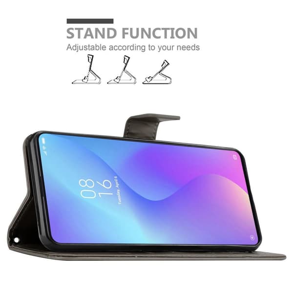 Xiaomi Mi 9T / Mi 9T PRO / RedMi K20 / RedMi K20 PRO Skal Fodral i blomdesign Mobilskydd Case Cover med magnetisk stängning, ståfunktion och