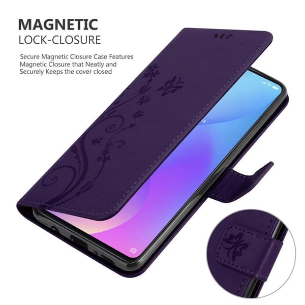 Xiaomi Mi 9T / Mi 9T PRO / RedMi K20 / RedMi K20 PRO Skal Fodral i blomdesign Mobilskydd Case Cover med magnetisk stängning, ståfunktion och