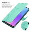 Miniatyrbild 9 av 11: Xiaomi Mi 9T / Mi 9T PRO / RedMi K20 / RedMi K20 PRO Skal Fodral i blomdesign Mobilskydd Case Cover med magnetisk stängning, ståfunktion och