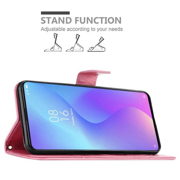 Xiaomi Mi 9T / Mi 9T PRO / RedMi K20 / RedMi K20 PRO Skal Fodral i blomdesign Mobilskydd Case Cover med magnetisk stängning, ståfunktion och
