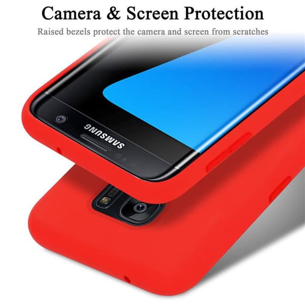 Samsung Galaxy S7 EDGE Skal Fodral av flexibelt TPU-silikon Case Cover