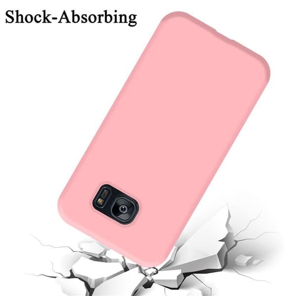 Samsung Galaxy S7 EDGE Skal Fodral av flexibelt TPU-silikon Case Cover