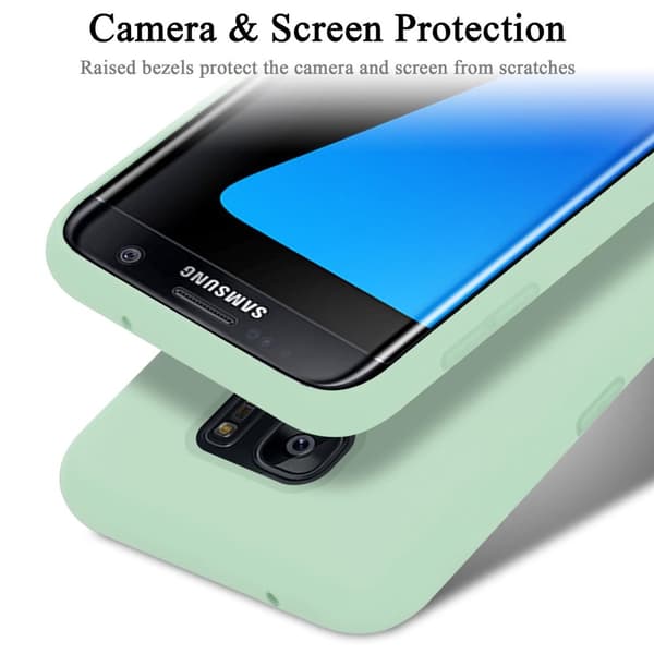 Samsung Galaxy S7 EDGE Suojakotelo Suojakuori valmistettu joustavasta TPU-silikonista