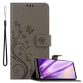 Miniatyrbilde 1 av 11: Deksel til Sony Xperia 5 Lommebokdeksel i blomster design med magnetisk lukking, stativfunksjon og kortplasser