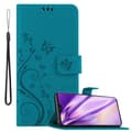Miniatyrbilde 1 av 8: Deksel til Huawei MATE 30 Lommebokdeksel i blomster design med magnetisk lukking, stativfunksjon og kortplasser
