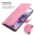 Miniatyrbillede 5 af 8: Samsung Galaxy S20 PLUS Pungetui Cover Blomster ()